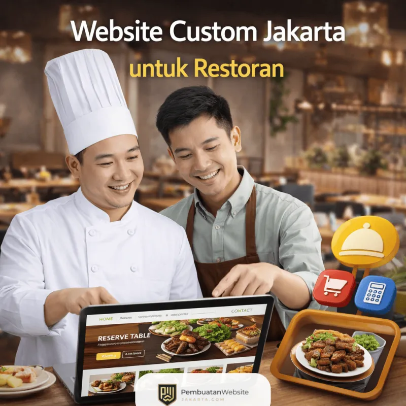 Website Custom Jakarta untuk Restoran